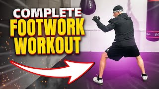 Boxing Footwork Workout  6 Rounds  18 Minutes [upl. by Granville70]