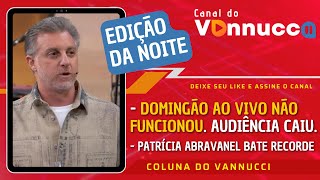 Domingão com Huck ao vivo não funciona Edição da noite 135 [upl. by Anaela]