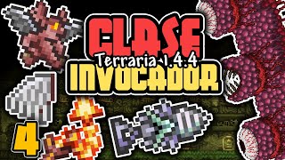 ¿Cómo ser INVOCADOR en Terraria 144 Episodio 4 MASTER  VS Muro Carnoso y HARDMODE 😎🔥 [upl. by Knutson]