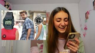 REACCIONANDO a MEMES de Shakira Piqué y Bizarrap  Silvia Sánchez [upl. by Oniluap]