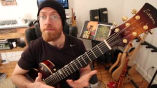 Lick of the Week 8 King Crimson Larks Tongue in Aspic part 1 2 [upl. by Eiddet]