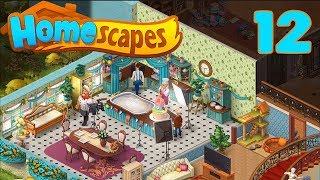 HOMESCAPES STORY WALKTHROUGH  PART 12 GAMEPLAY   iOS  Android [upl. by Constantine787]