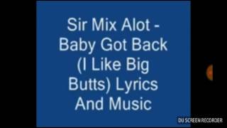 I like big buts 😂 lyrics [upl. by Summons]