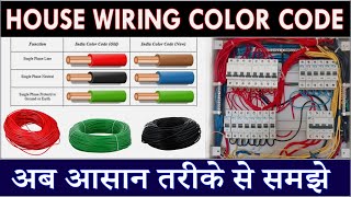 New Home Wiring Color Code  The Ultimate Guide to Understanding New House Wiring Color in Hindi [upl. by Aicyla]