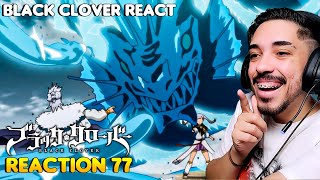 NOELLE VS SOLID  REACTION BLACK CLOVER EPISÓDIO 77  ASSISTINDO BLACK CLOVER PELA PRIMEIRA VEZ [upl. by Map]