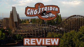 Ghostrider Review  Knotts Berry Farms Signature Wooden Roller Coaster [upl. by Elpmid877]