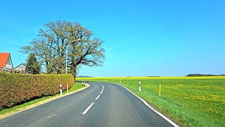 🇩🇪 Driving In Germany Countryside  Beautiful Spring View Of Germany  4k [upl. by Newkirk598]