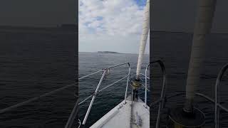 Helgoland Ansteuerung Segeln16092023 was mache ich in meiner Freizeit Schlosserei Oldorf [upl. by Livvy]