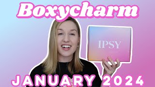 Boxycharm by Ipsy  Unboxing amp TryOn  January 2024 [upl. by Cochrane]