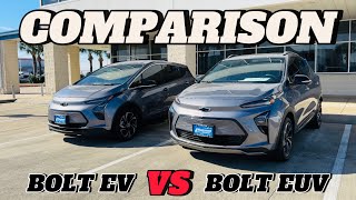 2024 BOLT EV VS BOLT EUV FULL COMPARISON [upl. by Atinar416]