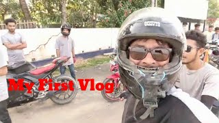 ML RIDE VLOG My First Vlog West garo hills Meghalaya [upl. by Yespmed]