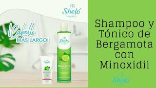 Shampoo y Tónico de Bergamota con Minoxidil ¿Que es la Bergamota y para qué sirve [upl. by Atteynot]