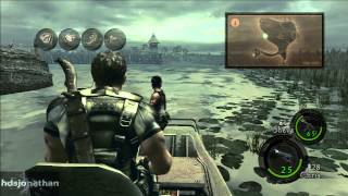 Resident Evil 5 Walkthrough  Part 6  Chapter 31  Marshlands  All Treasures amp BSAA Emblems [upl. by Gnehp519]