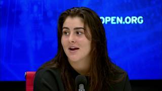 Bianca Andreescu quotIts just crazy what a year can doquot  US Open 2019 SF Press Conference [upl. by Joeann724]