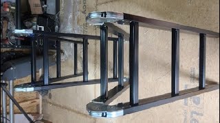 Bryner 7 in 1 Multi Purpose Ladder Aluminium Extension Ladder Review [upl. by Nali]