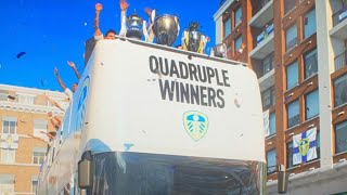 Winning The Quadruple As Leeds United Manager 3nd Season In A Row On Ultimate Difficulty FC24 💙🤍💛 [upl. by Marlon470]