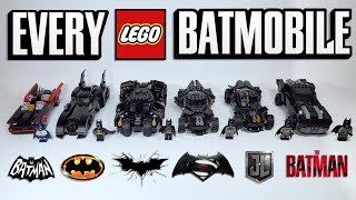 EVERY LEGO Batman Batmobile [upl. by Tnayrb674]