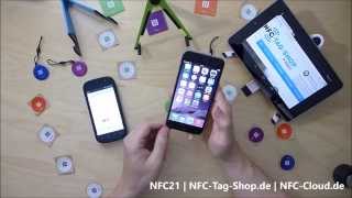 iPhone 6 und NFC  Der Test mit NFCTags [upl. by Alejandra218]