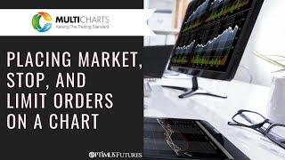 MultiCharts  Placing or Modifying Market Stop and Limit Orders on a Chart  Optimus Futures [upl. by Augie]