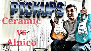 Ceramic pickups vs Alnico pickups [upl. by Thomasina]