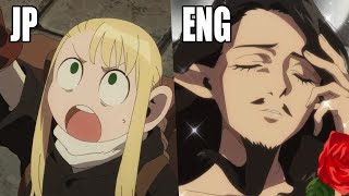 Delicious in Dungeon JP VS ENG DUB  Episode 23 [upl. by Ahsienahs]