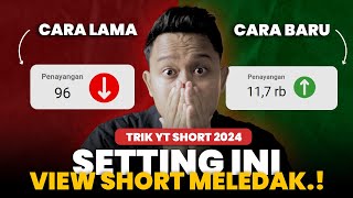 Pantes Shortmu Sepi  Youtuber SHORT Harus Tau Ini  Cara Mendapatkan Banyak View Youtube 2024 [upl. by Wehner229]