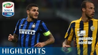 Inter  Hellas Verona 10  Highlights  Matchday 5  Serie A TIM 201516 [upl. by Ednew483]