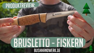 Brusletto  Fiskern Schwimmendes Angel und Filetiermesser  Bushhandwerk  Dein Outdoor Store [upl. by Attaymik]