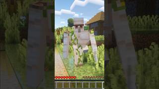 Beware of the iron golems Minecraft minecraft [upl. by Weingartner]