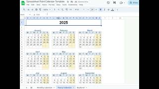 What to Look for in a Google Sheets Calendar Template [upl. by Maxma]