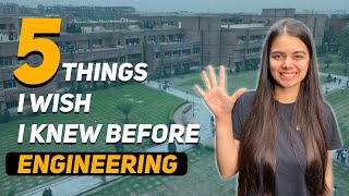 5 Things you should know before Engineering [upl. by Tnarud]