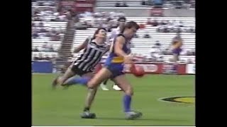 1990 Reserves Grand Final Torrens 1712 114 Port 1111 77 1st half [upl. by Enorel]