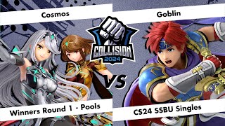 Collision 2024  Cosmos Pyra amp Mythra VS Goblin Roy  Ultimate Singles Pools  Winners Round 1 [upl. by Ketchan145]