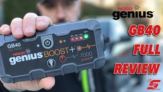 NOCO Genius Boost GB40 Unboxing and Review [upl. by Schramke]