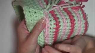 Häkelmützen mit Farbwechsel richtig vernähen  Tutorial [upl. by Edniya110]