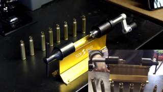 Beginners Guide to Handloading  Part 3c Case Trimmer and Brass Trimming [upl. by Lebana254]