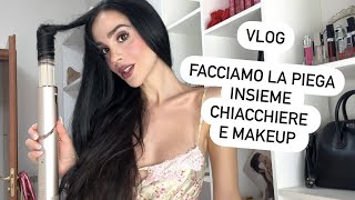 VLOG PIEGAMAKEUP E CHIACCHIERE [upl. by Arsuy803]