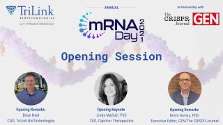 2021 Annual mRNA Day Opening Session [upl. by Hsiri]