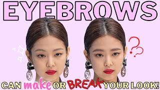 EYEBROWS can Make or Break your look  BEST BROWS for YOUR FACE  Tutorial amp Tips [upl. by Sineray]