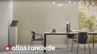 Minimalistic Wall Tiles inspired by clay tones  Boost Natural Pro  Atlas Concorde [upl. by Eriam]