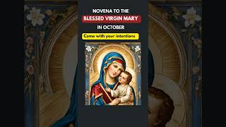 Novena to the Blessed Virgin Mary in the Month of October Marian devotion  October devotion [upl. by Noiek807]