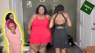 HALARA VIRAL OVERALLS ACTIVE AND MORE  PLUS SIZE HAUL [upl. by Vezza]