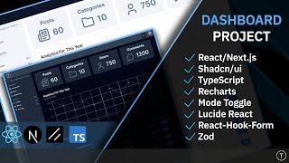 Admin Dashboard From Scratch  Nextjs TypeScript Shadcnui [upl. by Nuahsyt400]