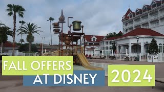 2024 Current Fall Offers for Disney Vacations [upl. by Perseus]