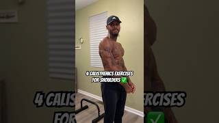 Get Broader shoulders with these workout 🔥💪🏾 fitness calisthanic workout [upl. by Alleroif3]