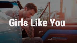 Girls Like You  Maroon 5 Ft Cardi B Lyrics Video amp Terjemah [upl. by Kimber236]