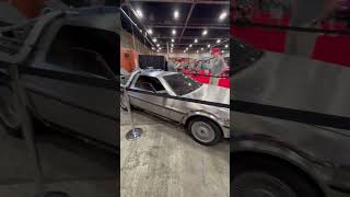 Back to the Future DeLorean at Technik Museum Sinsheim automobile delorean backtothefuture [upl. by Kcirdnekal734]