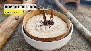 RECETA DE ARROZ DE COCO  ARROZ DE COCO PASO A PASO  ARROZ DE COCO FÁCIL [upl. by Nataniel]