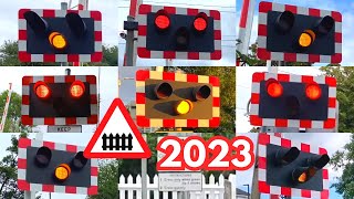 UK Level Crossings 2023 [upl. by Esilegna308]