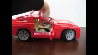 Lego Ferrari 424 Supercar [upl. by Ariada]